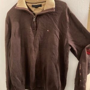 Men's Zip Up Sweater by Tommy Hilfiger